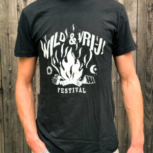 T-shirt - Wild & Vri-j zwart